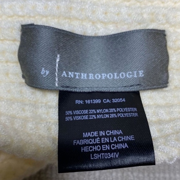 NWOT Anthropologie Lele Sadoughie Misha Embellished Cream Headband, One size - Picture 3 of 8